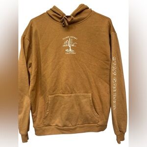 Full Tilt Stay Golden mojave desert graphic hoodie